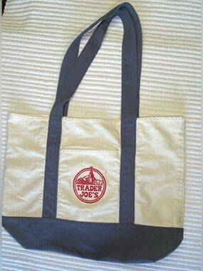 TRADER JOE'S Reusable Canvas Eco Tote Bag Heavy Duty Grocery